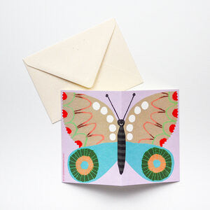 HADLEY PAPER GOODS Butterfly Card