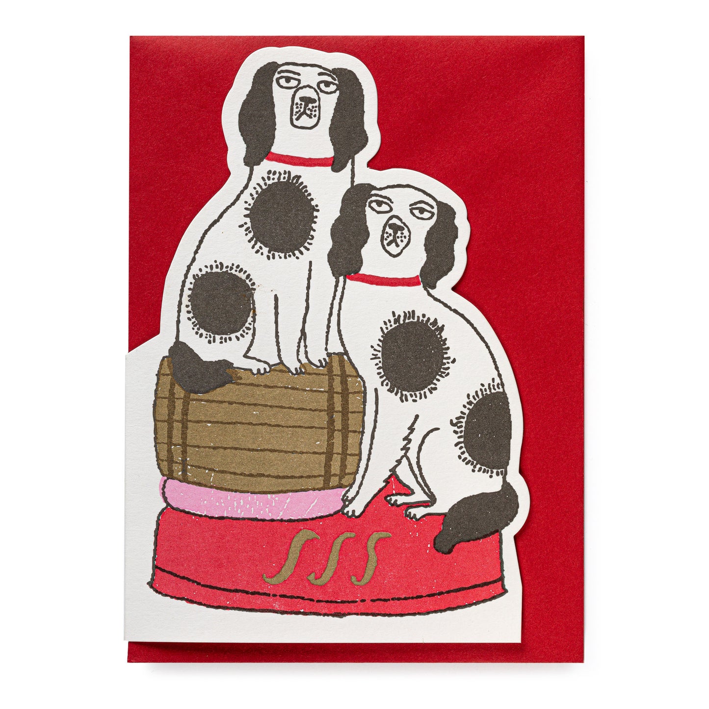 ARCHIVIST GALLERY Barrell Dogs Card