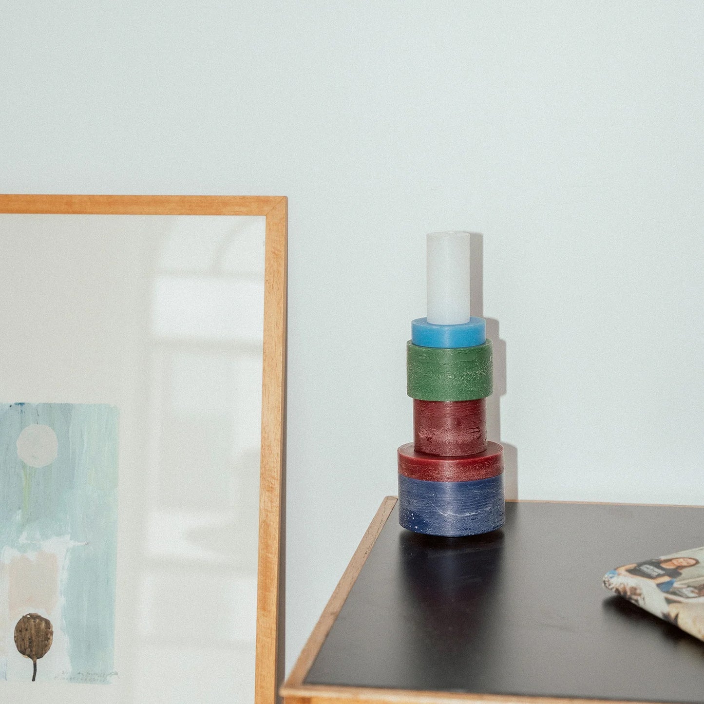 STAN EDITIONS Candle Stack Burgundy