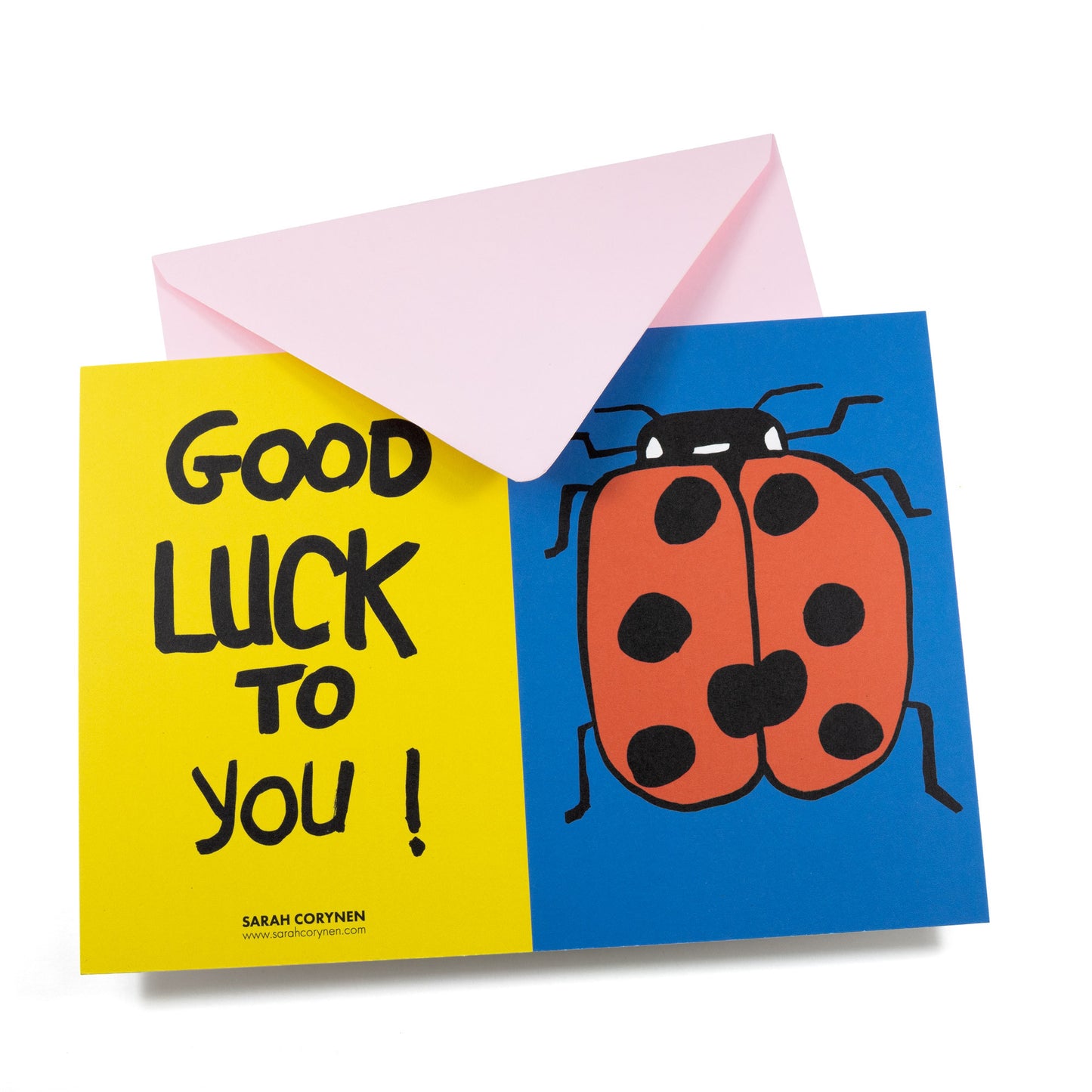 SARAH CORYNEN Good Luck to You Card