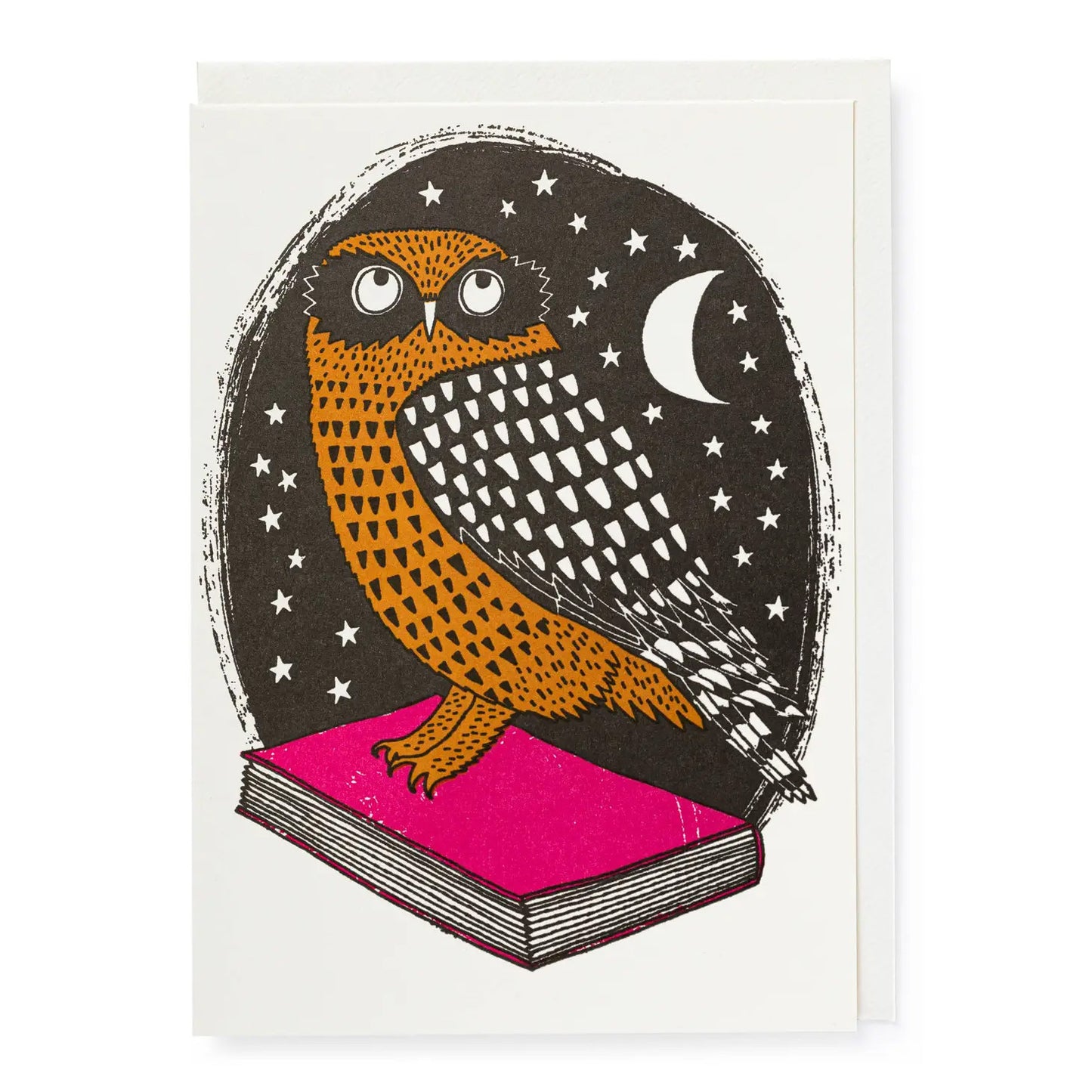 ARCHIVIST GALLERY Book Owl Card