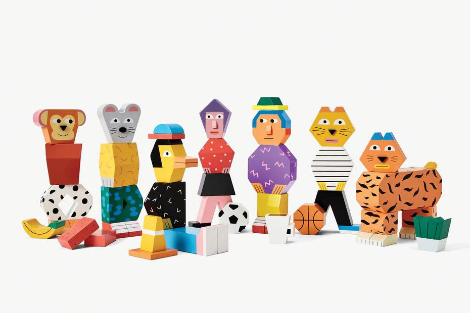 AREAWARE Duck Block Party Toy