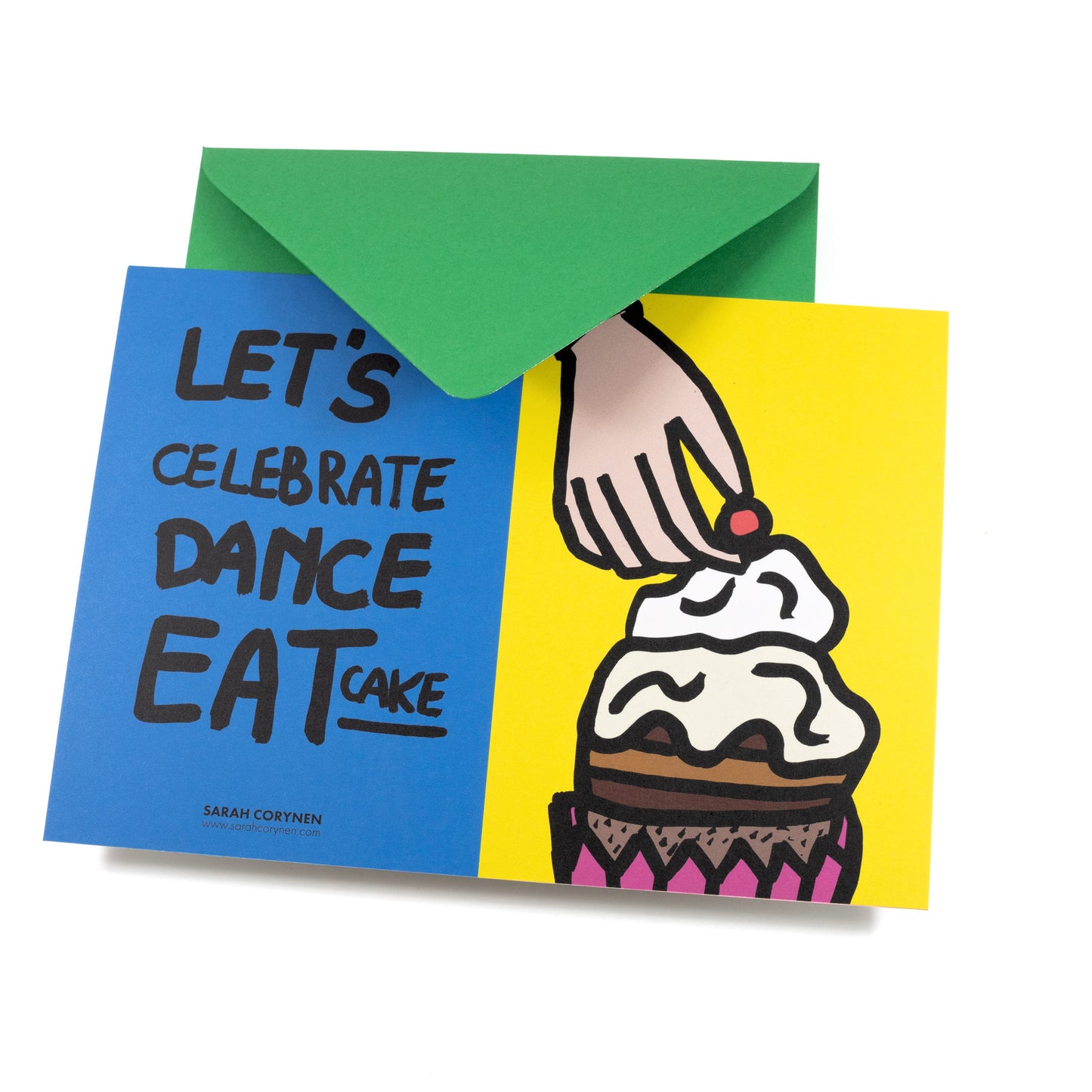 SARAH CORYNEN Dance & Eat Card
