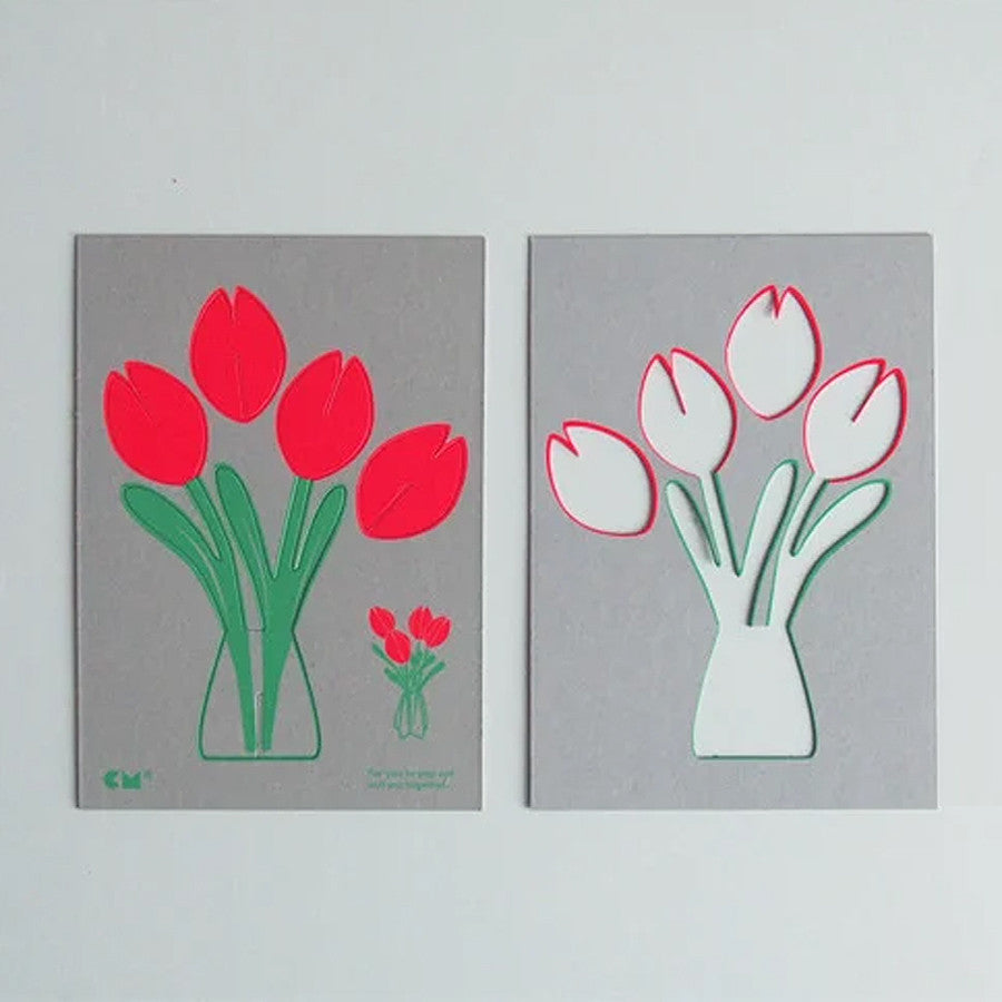 CUT & MAKE Tulip Card