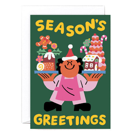 CARI VANDER YACHT Seasons Greetings Card