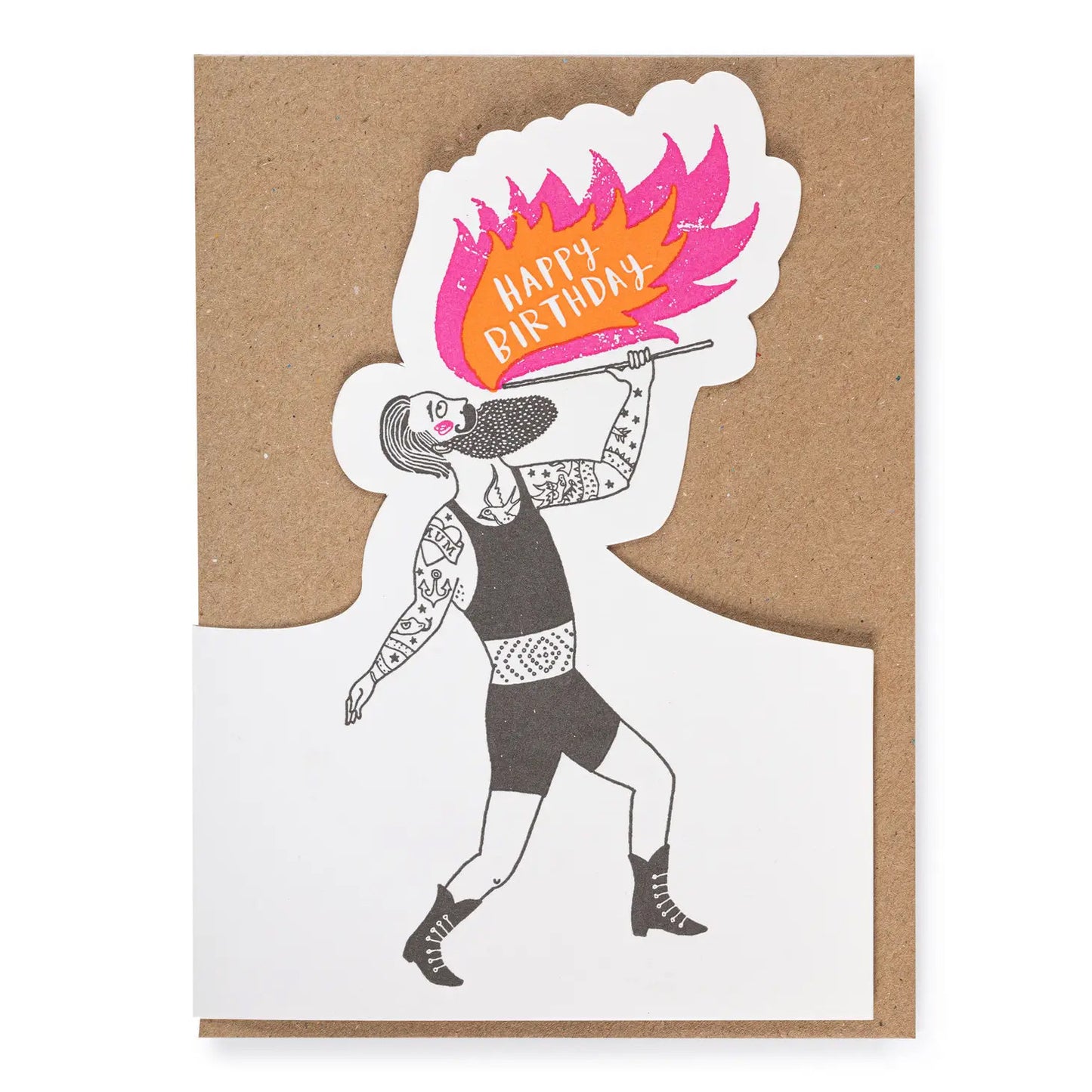 ARCHIVIST GALLERY Fire Breather Card