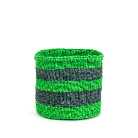 A WORLD OF CRAFT Sisal Basket Small Green