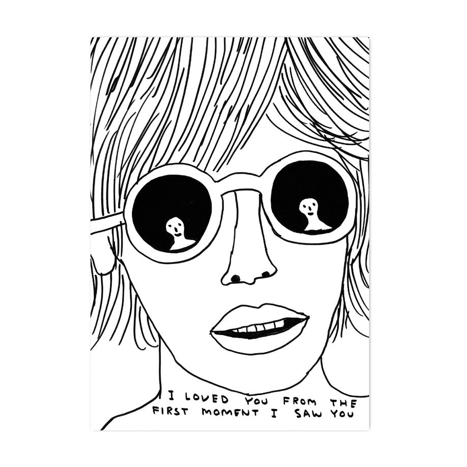 DAVID SHRIGLEY First Moment Postcard