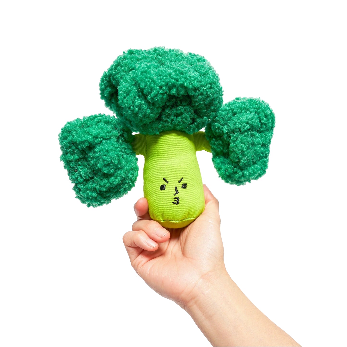 FURRY FOLKS Broccoli Nosework Toy