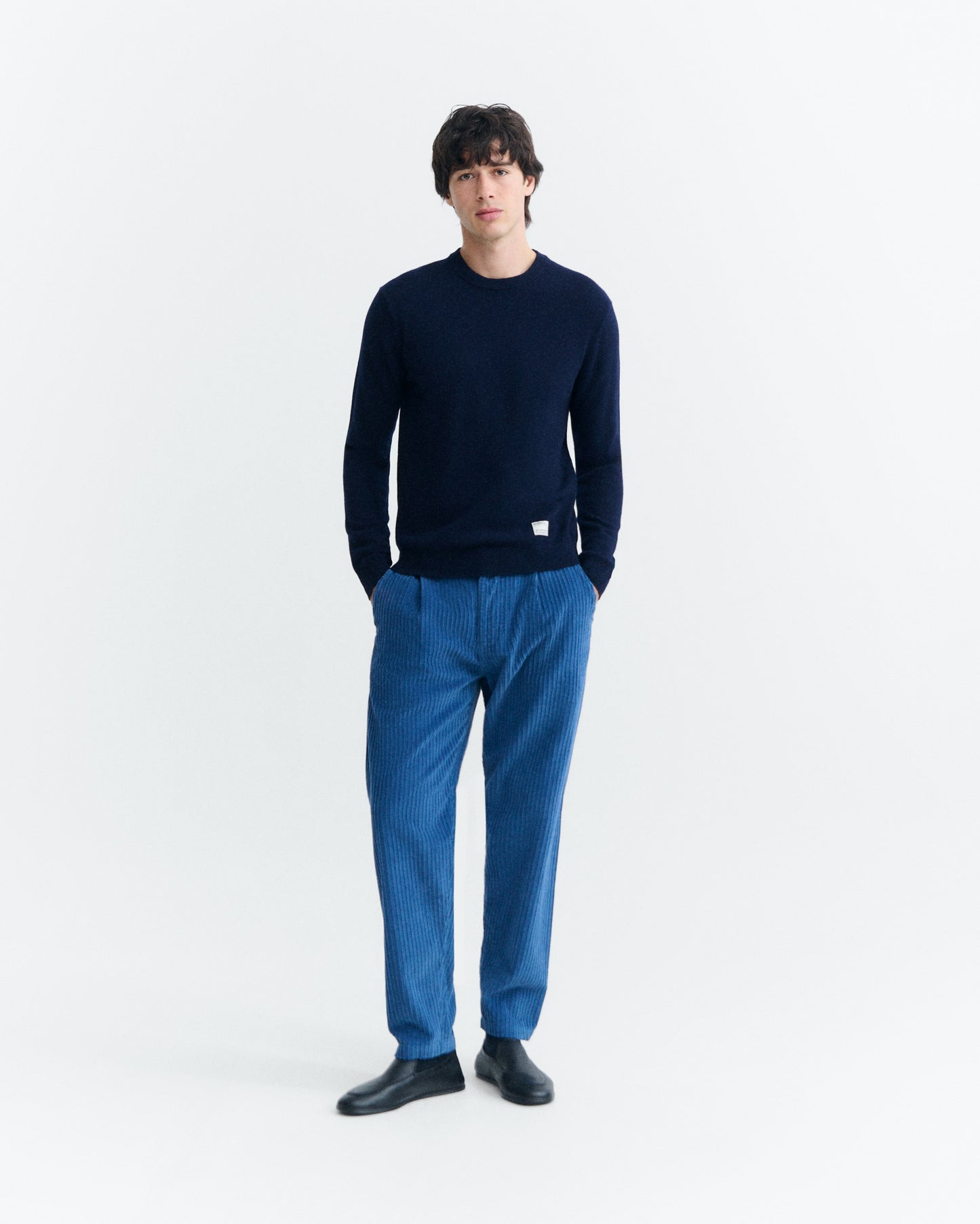 THINKING MU Delft Color Corduroy Wotan Pants