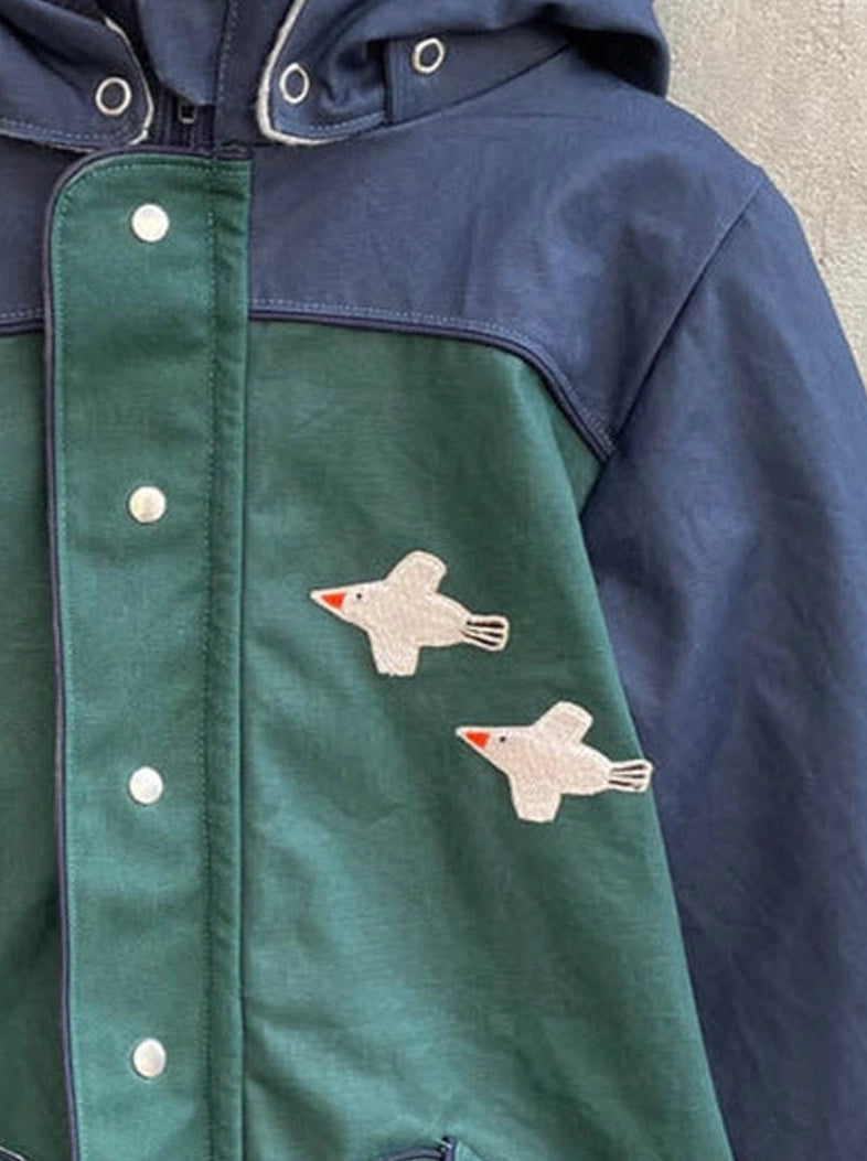 HALFBIRD White Bird Patch Set