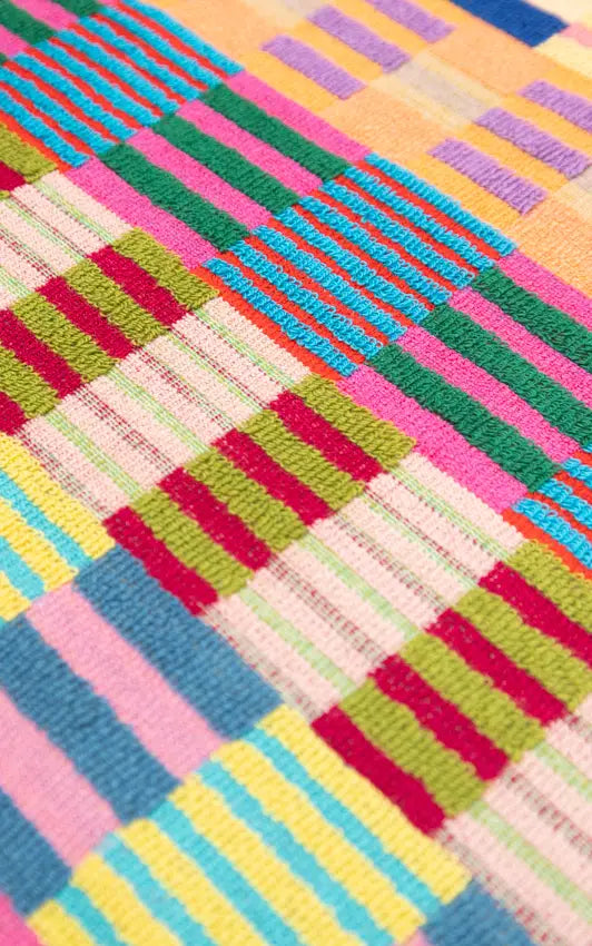 FOEKJE FLEUR Bath Mat #125 Tulip Quilt