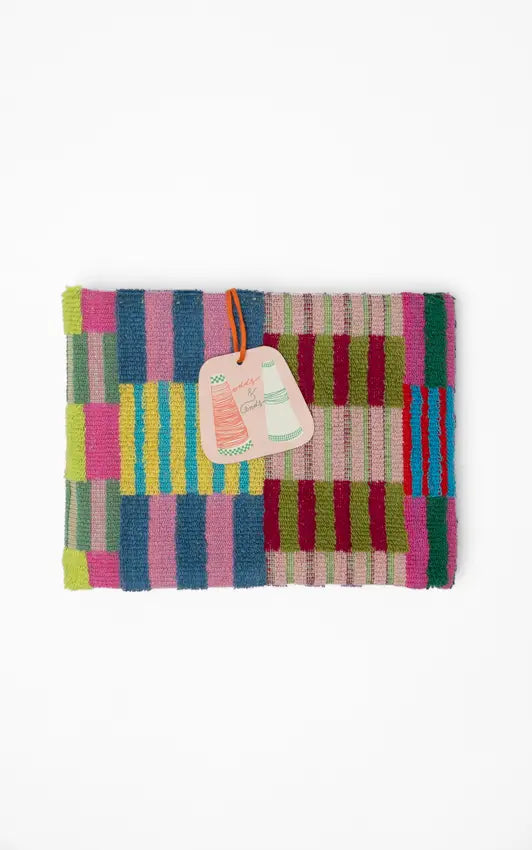 FOEKJE FLEUR Bath Mat #125 Tulip Quilt