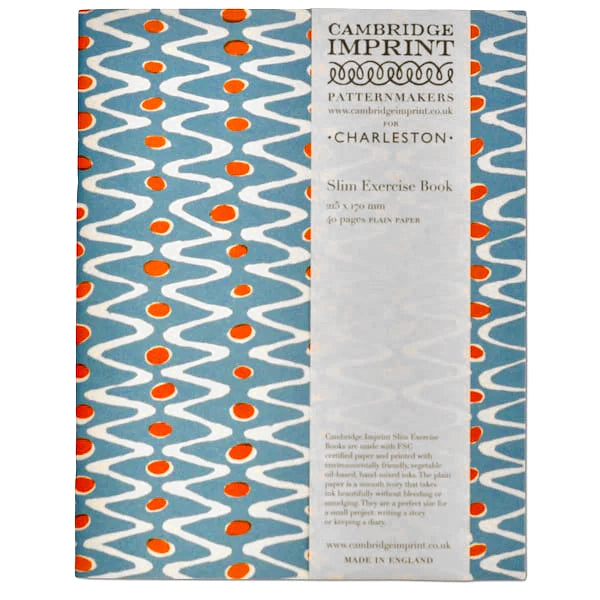 CAMBRIDGE IMPRINT Blue Charleston Ripple Exercise Book