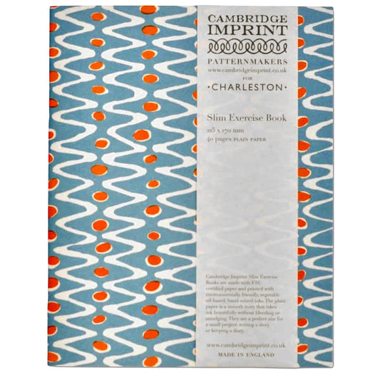 CAMBRIDGE IMPRINT Blue Charleston Ripple Exercise Book