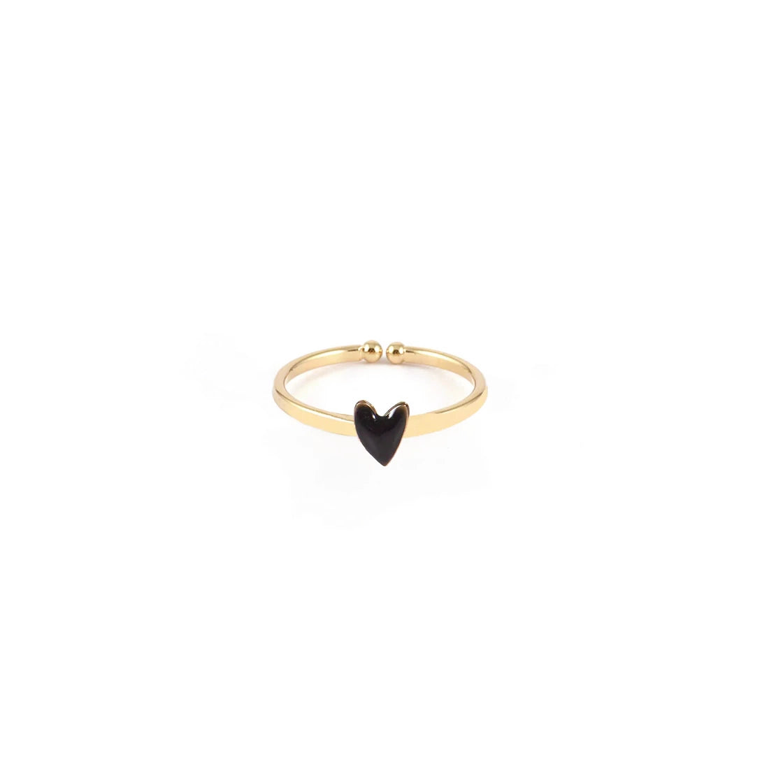 TITLEE Black Heart Ring