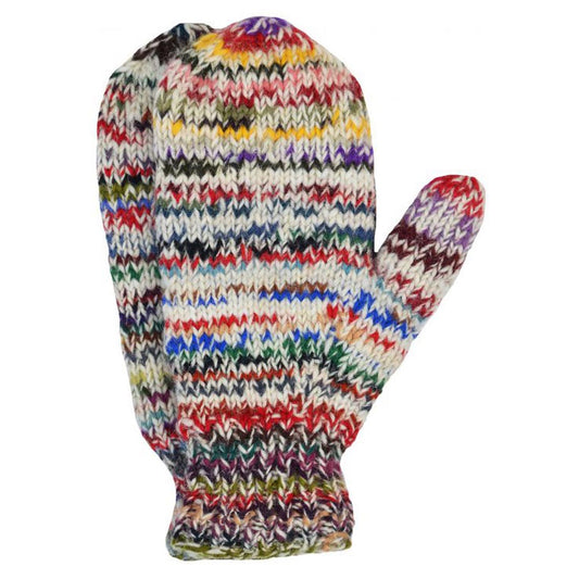 BLACK YAK Adults Wool Fleece Mittens