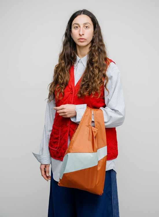 SUSAN BIJL Cinnamon & Surf Spray Medium Shopping Bag