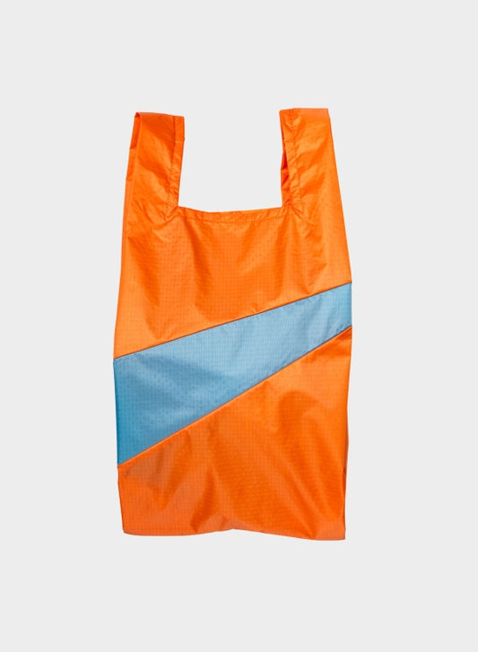 SUSAN BIJL Orange & Ocean Medium Shopping Bag