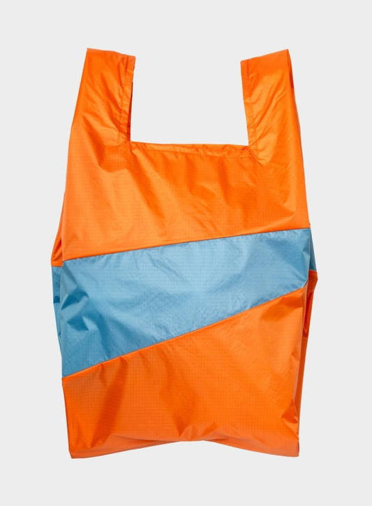 SUSAN BIJL Orange & Ocean Large Shopping Bag