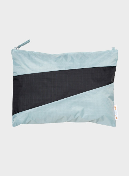 SUSAN BIJL Surf Spray & Black Large Pouch