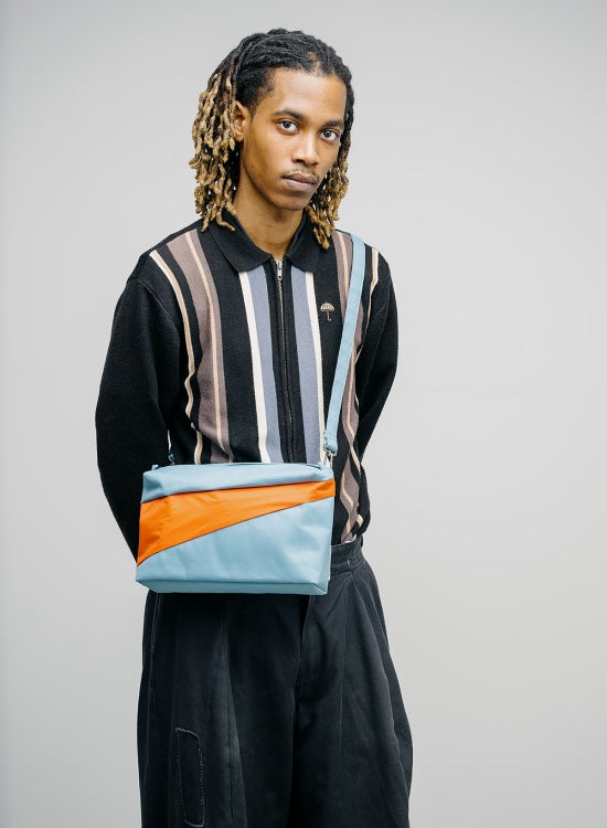 SUSAN BIJL Ocean & Orange Medium Bum Bag