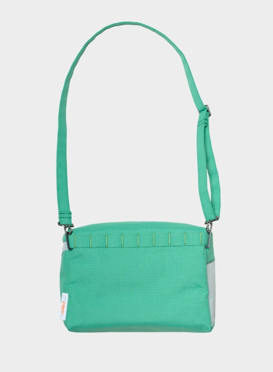 SUSAN BIJL Holly Green & Surf Spray Medium Bum Bag