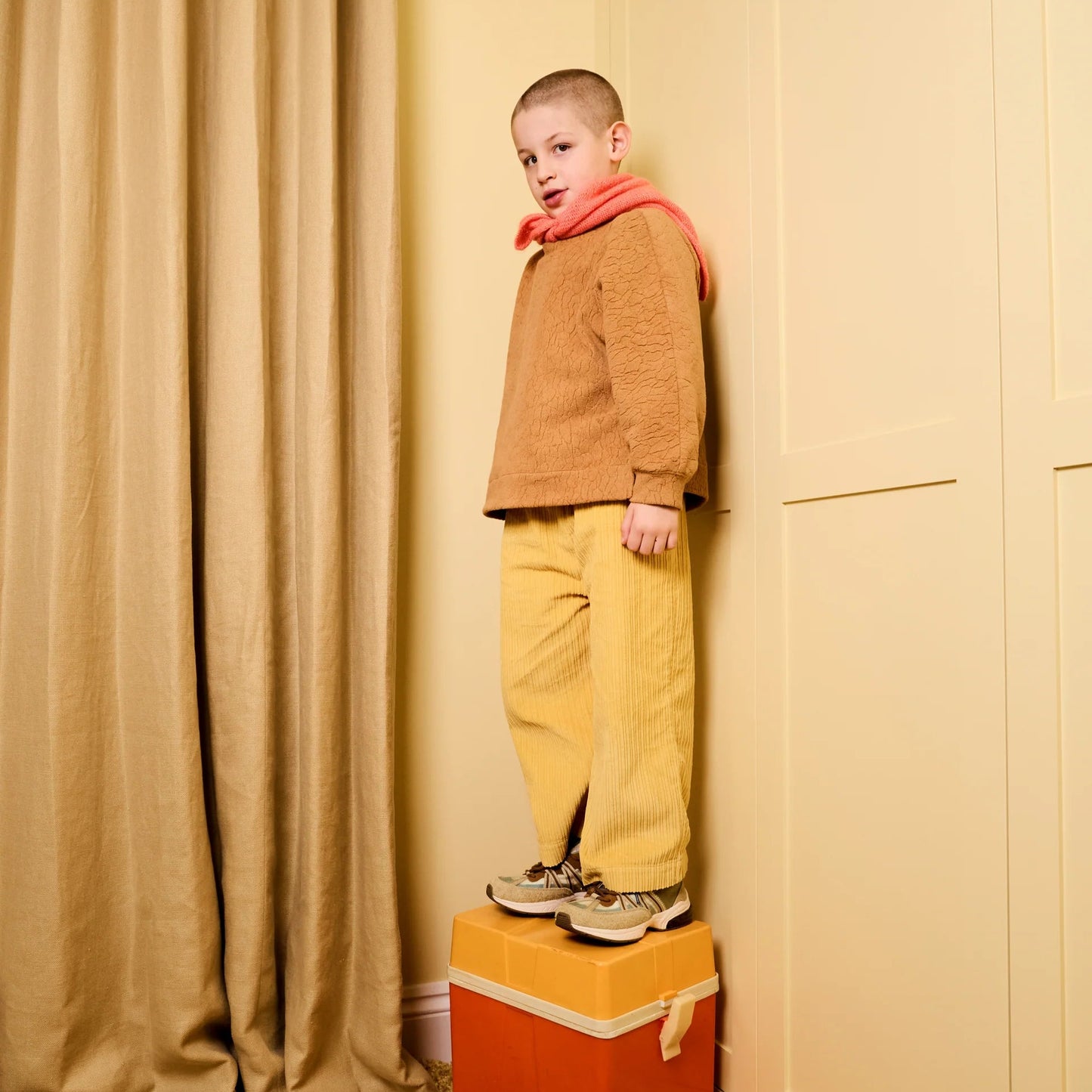 STUDIO KOTER Riverson Green Teddy Sweatshirt