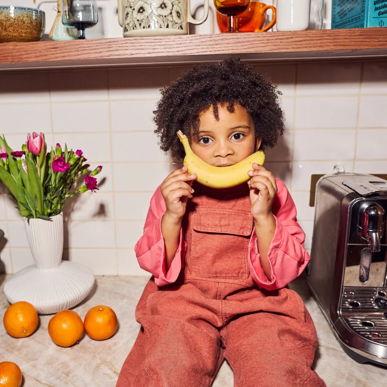 STUDIO KOTER Kai Coral Denim Dungarees