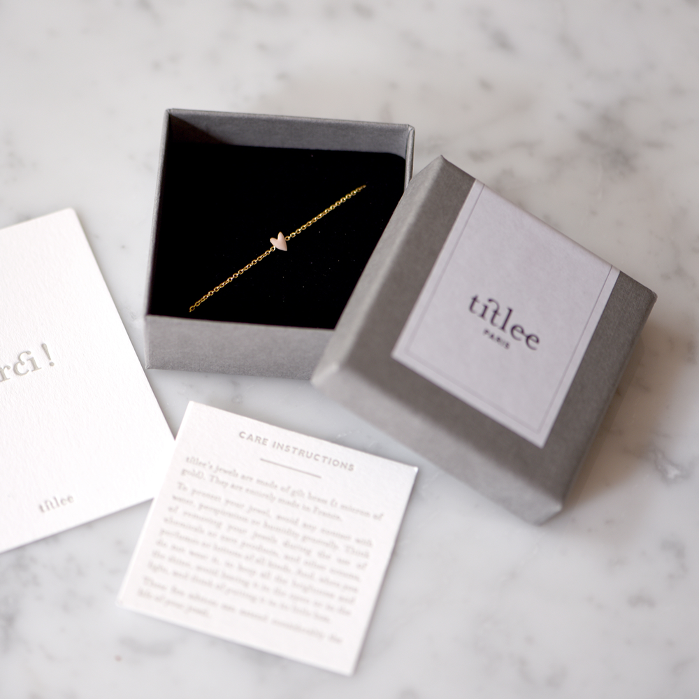 TITLEE Green Shooting Star Necklace