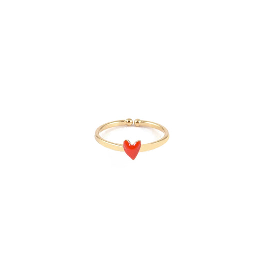 TITLEE Grant Red Heart Ring