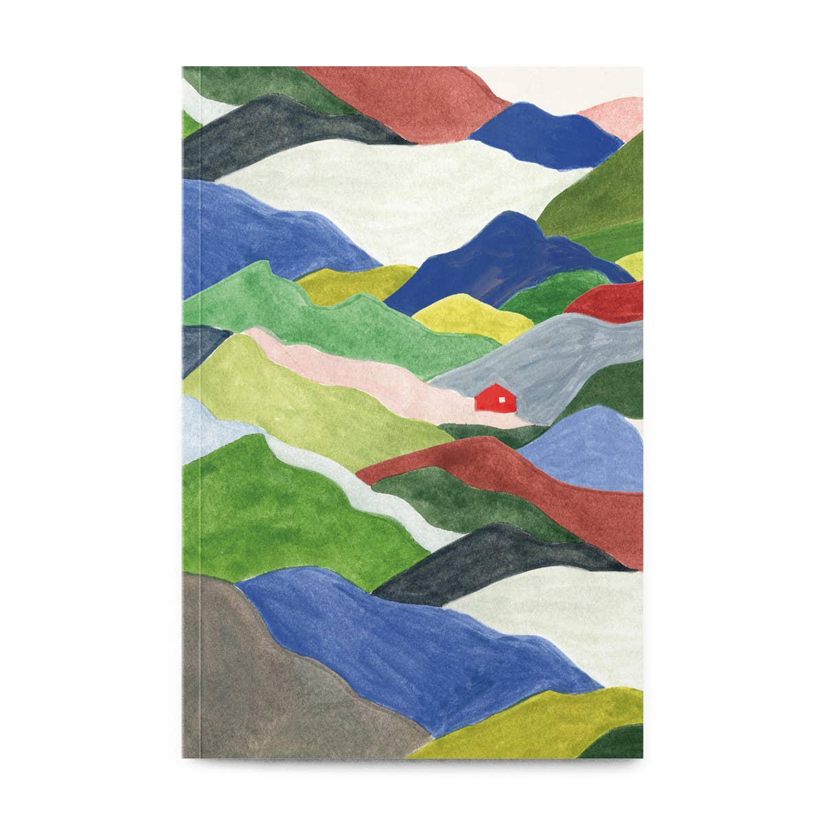 PETIT GRAMME Maison Rouge Large Notebook