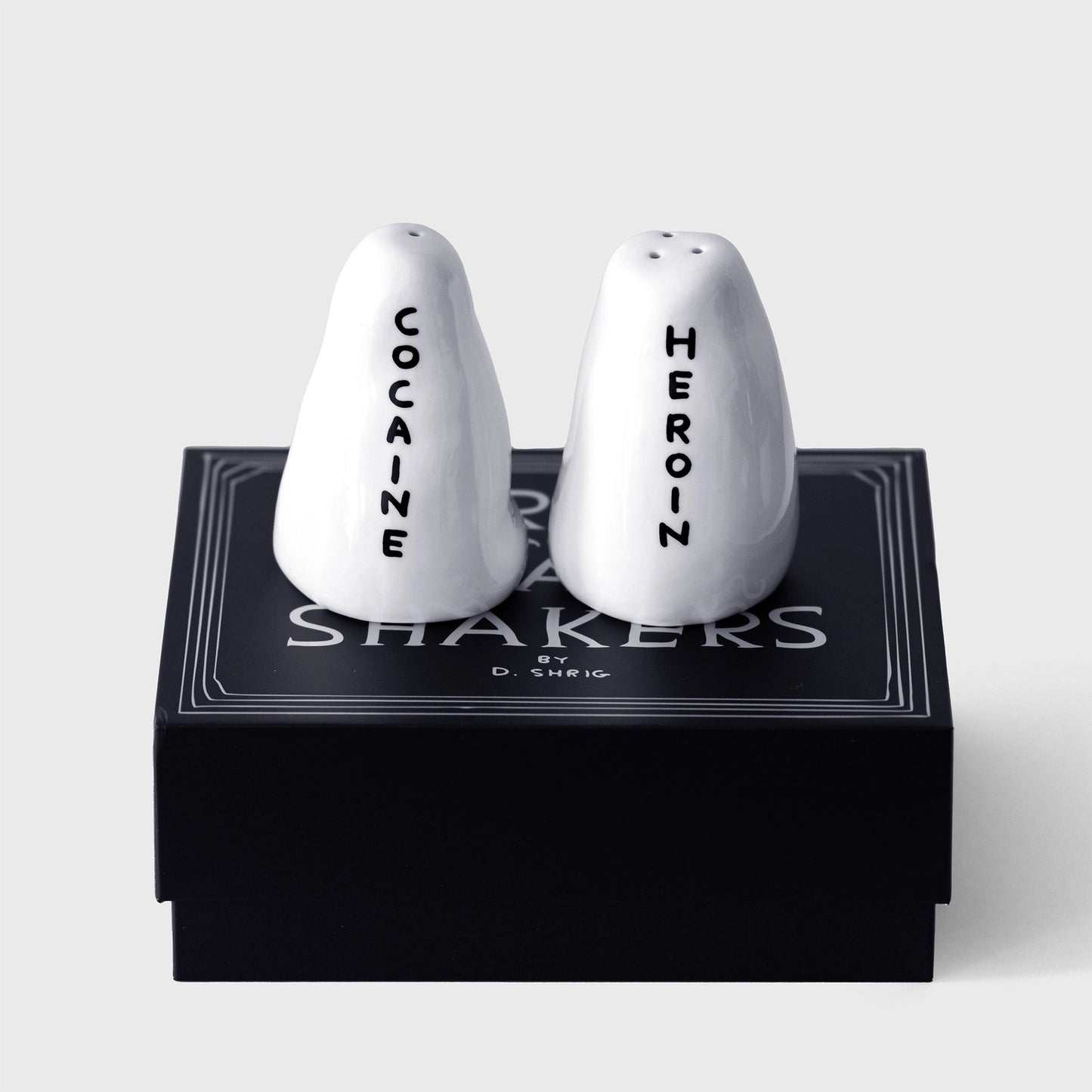 DAVID SHRIGLEY Heroin & Cocaine Shakers