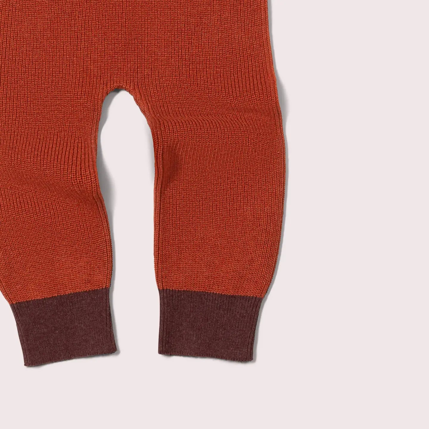 LITTLE GREEN RADICALS Ginger Knitted Joggers