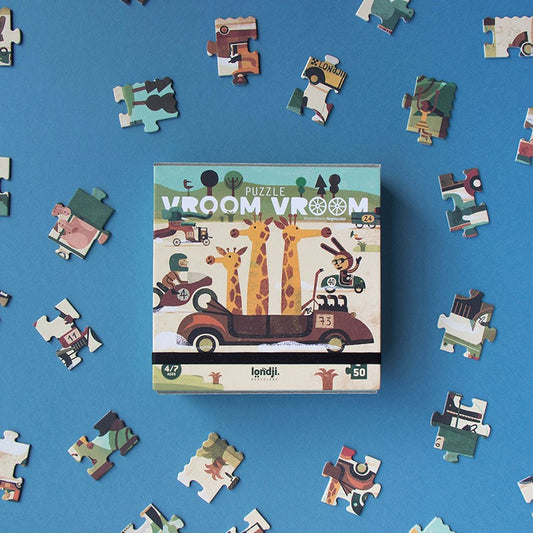 LONDJI Pocket Puzzle - Vroom Vroom