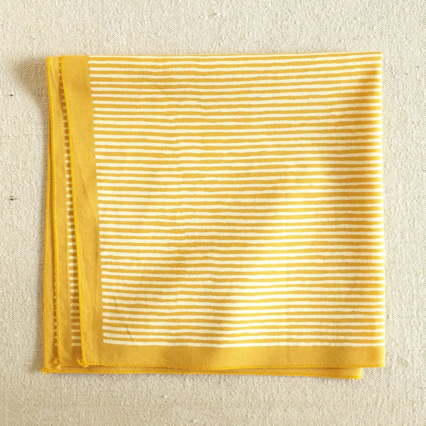 ABRACADANA Yellow Striped Bandana