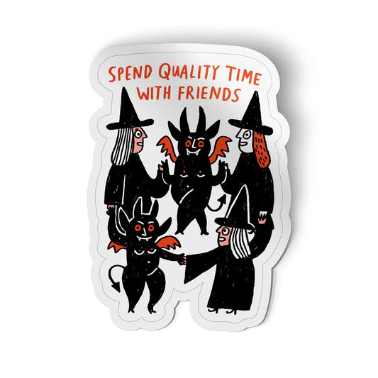 GEMMA CORRELL Witch Friends Sticker
