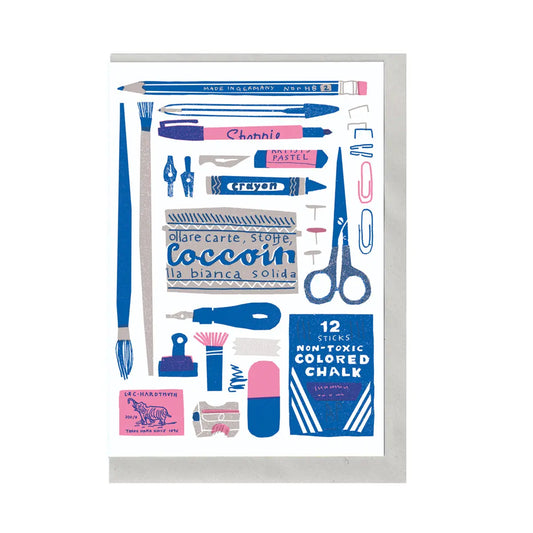 THE PRINTED PEANUT Stationery Collection Card