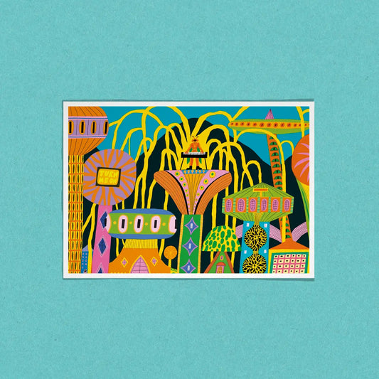 DANS LES DENTS Postcard TURN ME ON