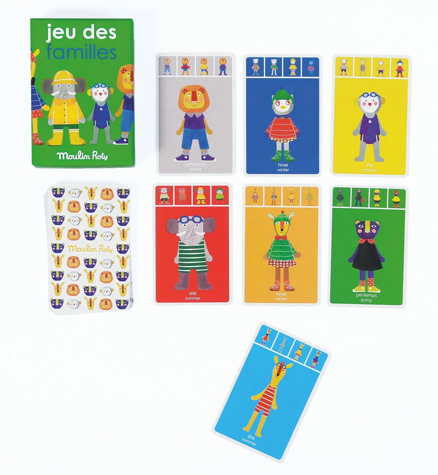 MOULIN ROTY Seven Families Game Les Popipop