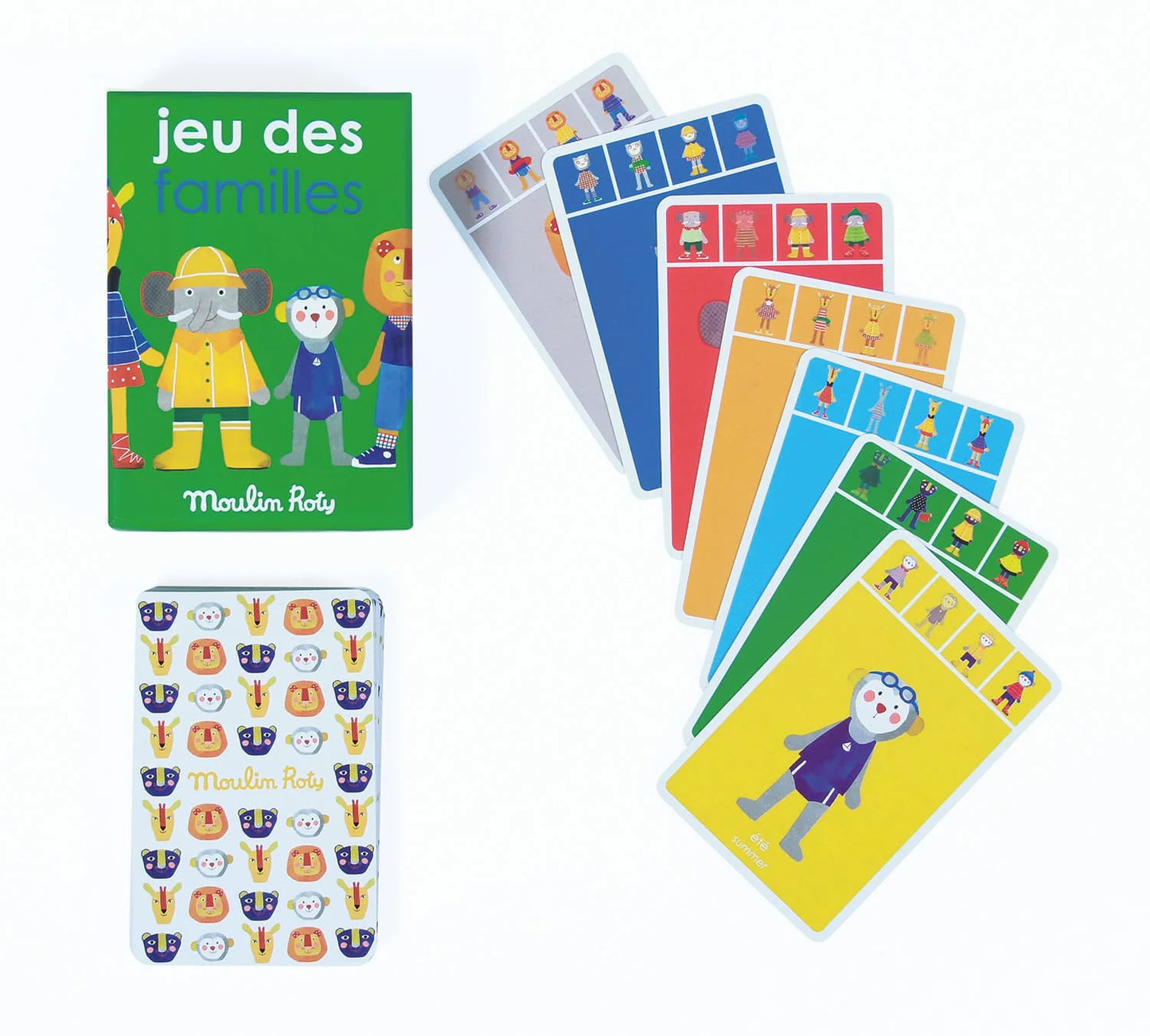MOULIN ROTY Seven Families Game Les Popipop