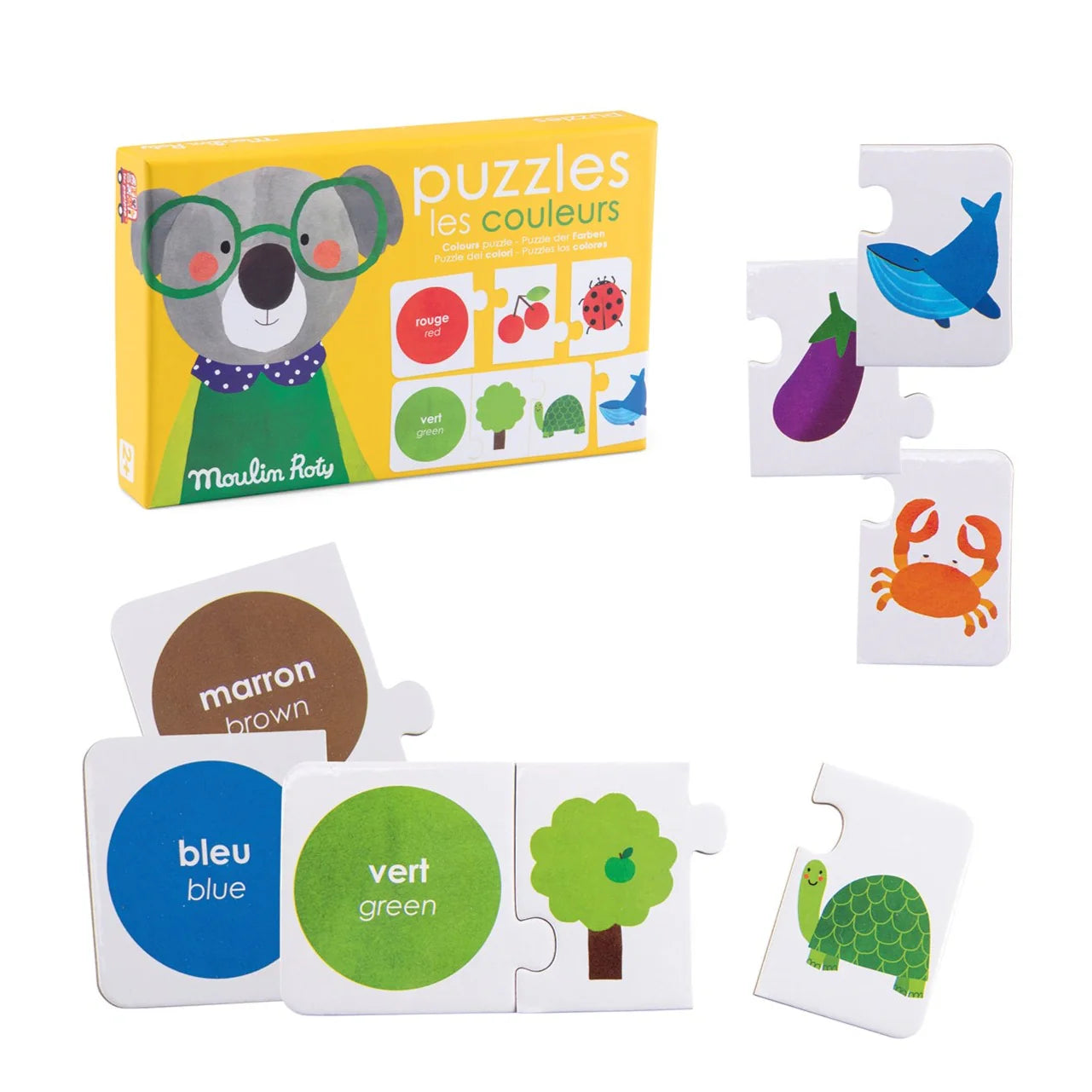 MOULIN ROTY Colour Puzzles Les Popipop