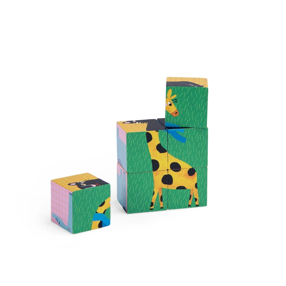 MOULIN ROTY Cubes Puzzle Les Toupitis