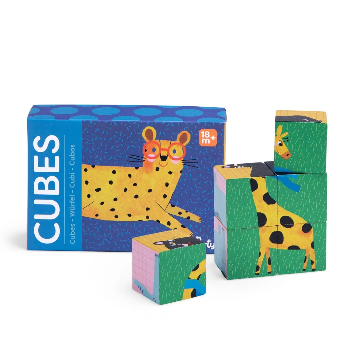 MOULIN ROTY Cubes Puzzle Les Toupitis