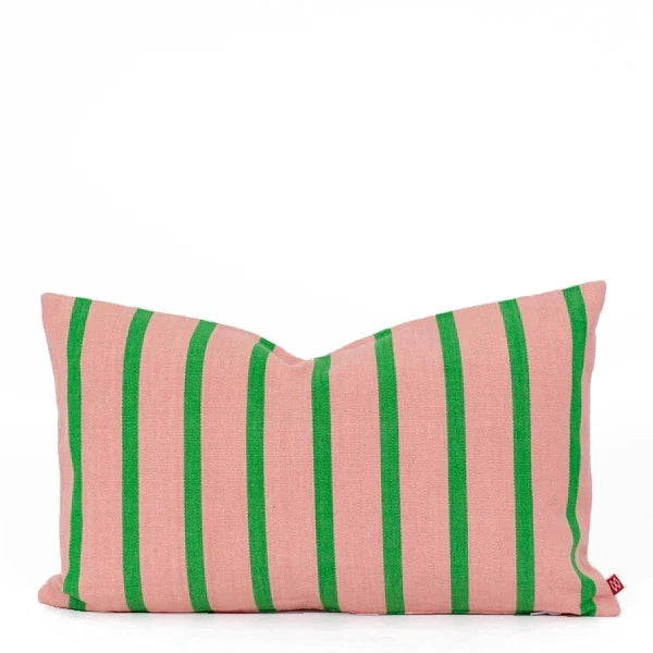 A WORLD OF CRAFT America Pink/Green Cushion Cover 30cm x 50cm