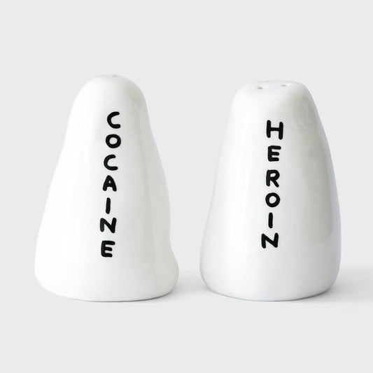 DAVID SHRIGLEY Heroin & Cocaine Shakers