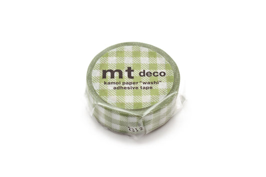 MT Moss Checkered Washi Tape