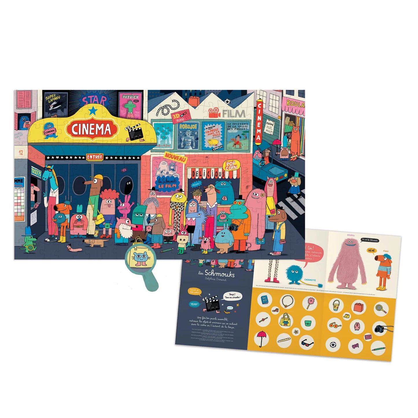 MOULIN ROTY Movies Puzzle Les Schmouks