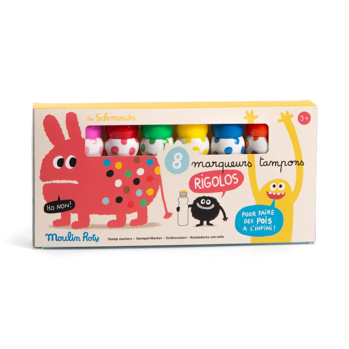 MOULIN ROTY Stamp Markers Les Schmouks