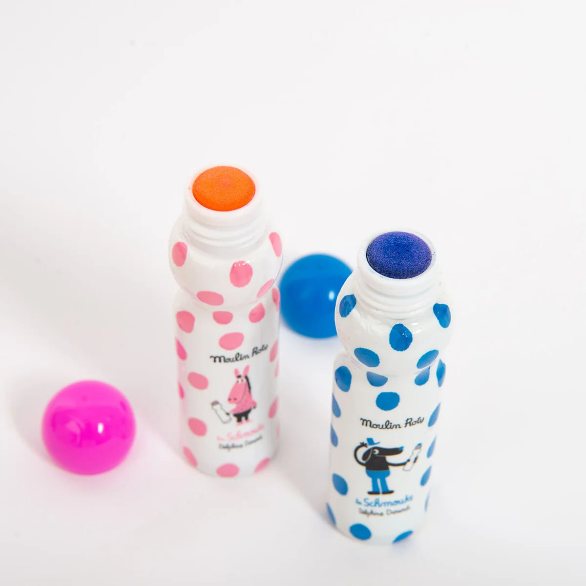 MOULIN ROTY Stamp Markers Les Schmouks